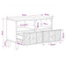 Dulapuri de depozitare cu sertar Maro 70 x 33,5 x 46 cm - WALTI WALTI