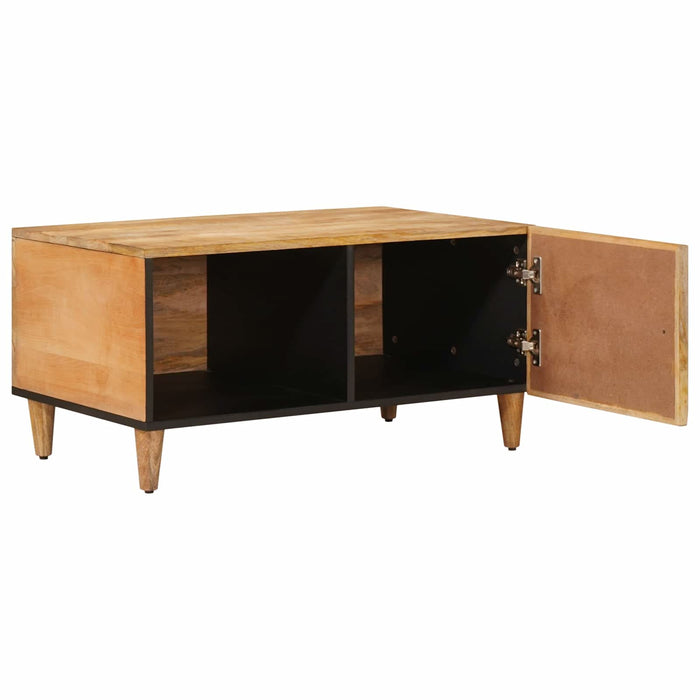 Masă de cafea Maro 80 x 50 x 40 cm Lemn de mango solid WALTI