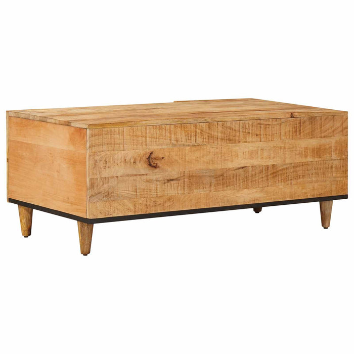 Masă de cafea Maro 100 x 54 x 40 cm Lemn de mango solid WALTI