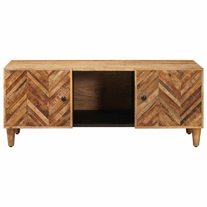 Masă de cafea Maro 100 x 54 x 40 cm Lemn de mango solid WALTI