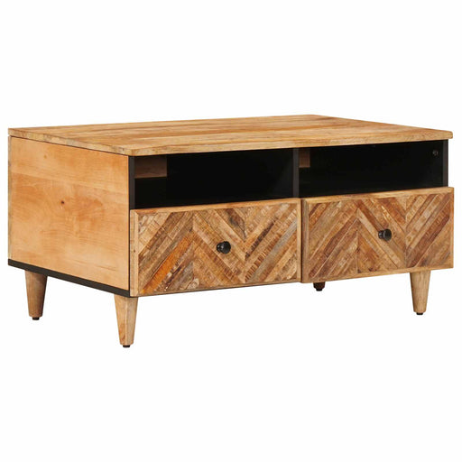 Masă de cafea Maro 80 x 54 x 40 cm Lemn de mango solid - WALTI WALTI
