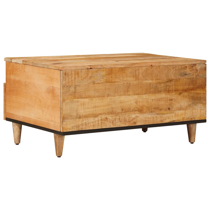 Masă de cafea Maro 80 x 54 x 40 cm Lemn de mango solid WALTI