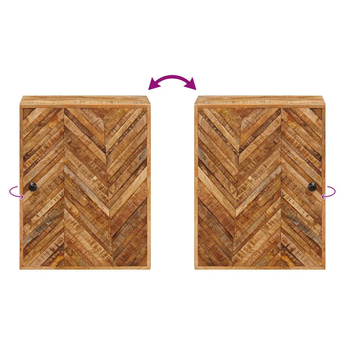 Dulap suspendat Maro 38 x 33,5 x 48 cm Lemn de mango solid WALTI