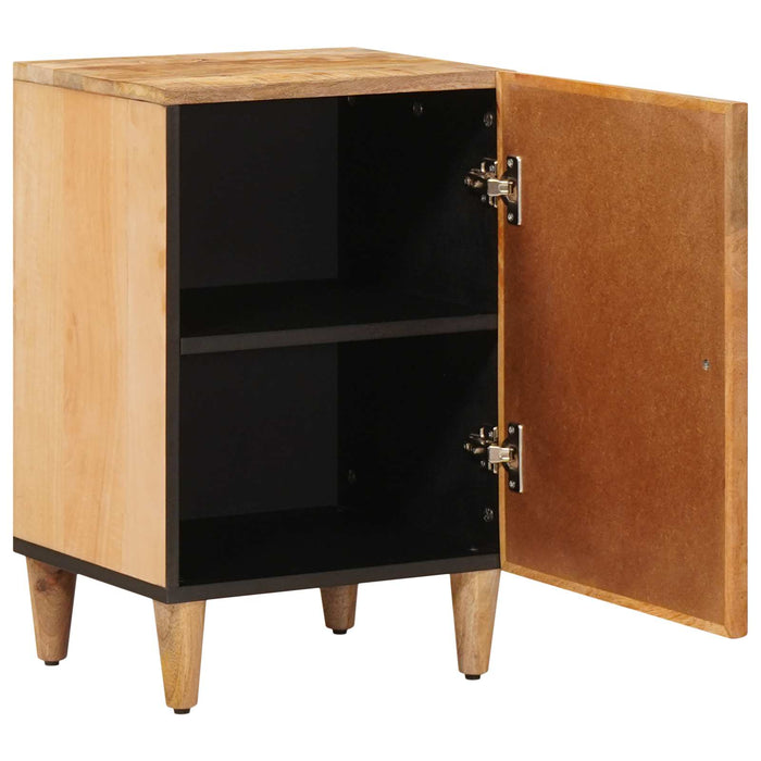 Dulap de Baie cu ușă Maro 38 x 33,5 x 58 cm Lemn de mango solid - WALTI WALTI