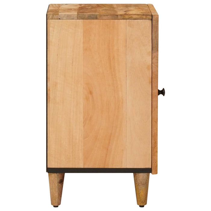 Dulap de Baie cu ușă Maro 38 x 33,5 x 58 cm Lemn de mango solid - WALTI WALTI