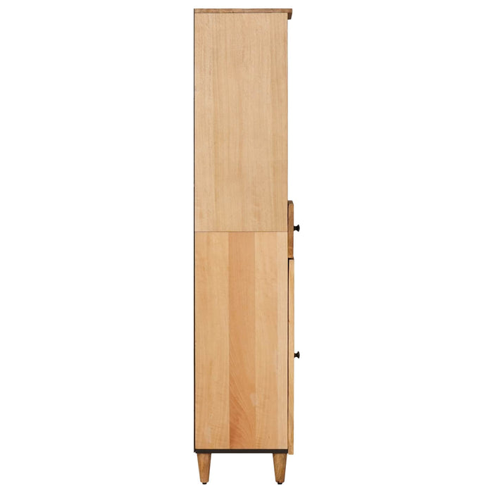 Dulap de Baie Maro 38 x 33,5 x 160 cm Lemn de mango solid WALTI