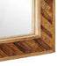 Oglindă Pe perete cu oglindă Maro 70 x 50 x 3 cm Sticlă - WALTI WALTI