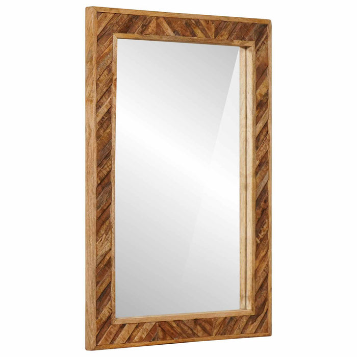 Oglindă Pe perete cu oglindă Maro 70 x 50 x 3 cm Sticlă - WALTI WALTI