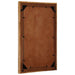 Oglindă Pe perete cu oglindă Maro 70 x 50 x 3 cm Sticlă - WALTI WALTI
