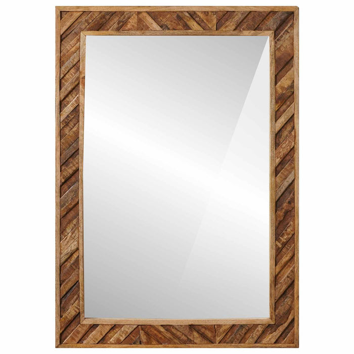 Oglindă Pe perete cu oglindă Maro 70 x 50 x 3 cm Sticlă - WALTI WALTI