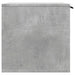 Cutie litieră pisici gri beton 60x40x40 cm lemn prelucrat - WALTI WALTI