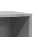 Cutie litieră pisici gri beton 80x50x45 cm lemn prelucrat - WALTI WALTI