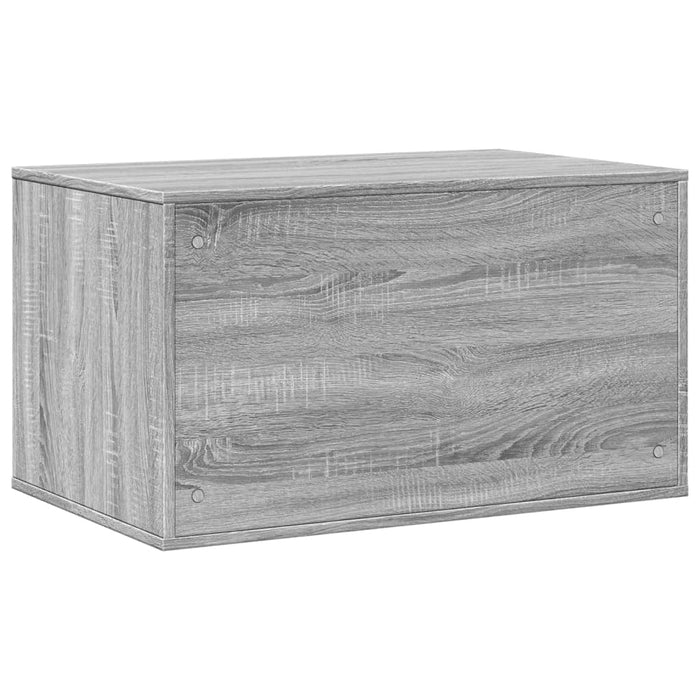 Cutie litieră pisici sonoma gri 80x50x45 cm lemn prelucrat - WALTI WALTI