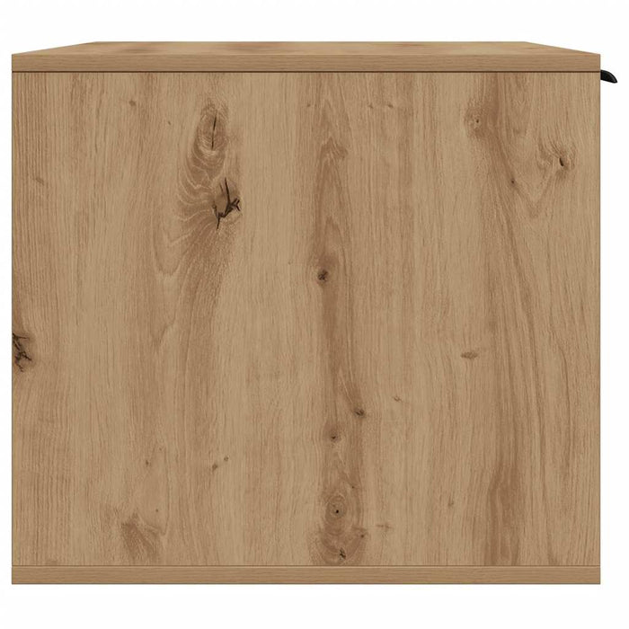 Cutie litieră pisici stejar artizanal 80x50x45cm lemn prelucrat - WALTI WALTI