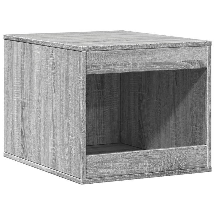 Cutie litieră pisici sonoma gri 47x59x42 cm lemn prelucrat - WALTI WALTI