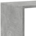 Bibliotecă/separator cameră-3 niveluri-, gri, 99x29x99 cm lemn - WALTI WALTI