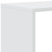 Bibliotecă/separator 4 niveluri, alb, 131,5x29x131,5 cm lemn - WALTI WALTI
