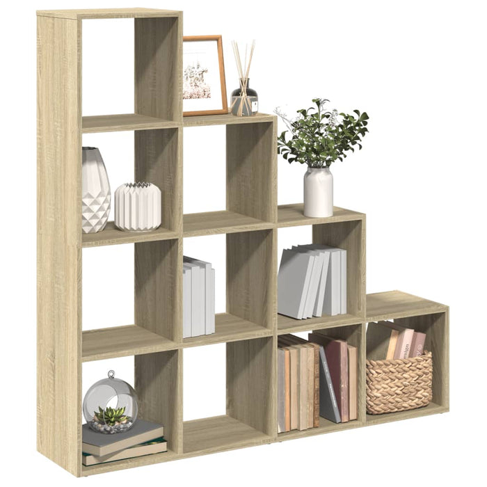 Bibliotecă/separator cameră stejar sonoma 131,5x29x131,5cm lemn - WALTI WALTI