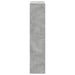 Bibliotecă/separator cameră gri beton 131,5x29x131,5 cm lemn - WALTI WALTI
