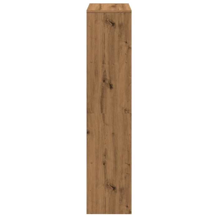 Bibliotecă/separator 4 niveluri stejar 131,5x29x131,5 cm lemn - WALTI WALTI