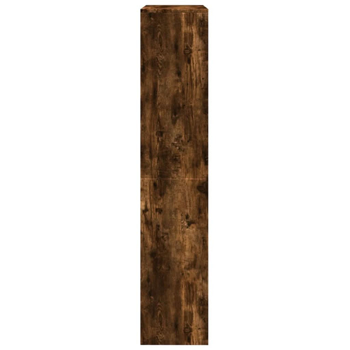 Bibliotecă/separator stejar fumuriu 143,5x29x143,5 cm lemn - WALTI WALTI