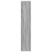 Bibliotecă/separator cameră sonoma gri 143,5x29x143,5cm lemn - WALTI WALTI