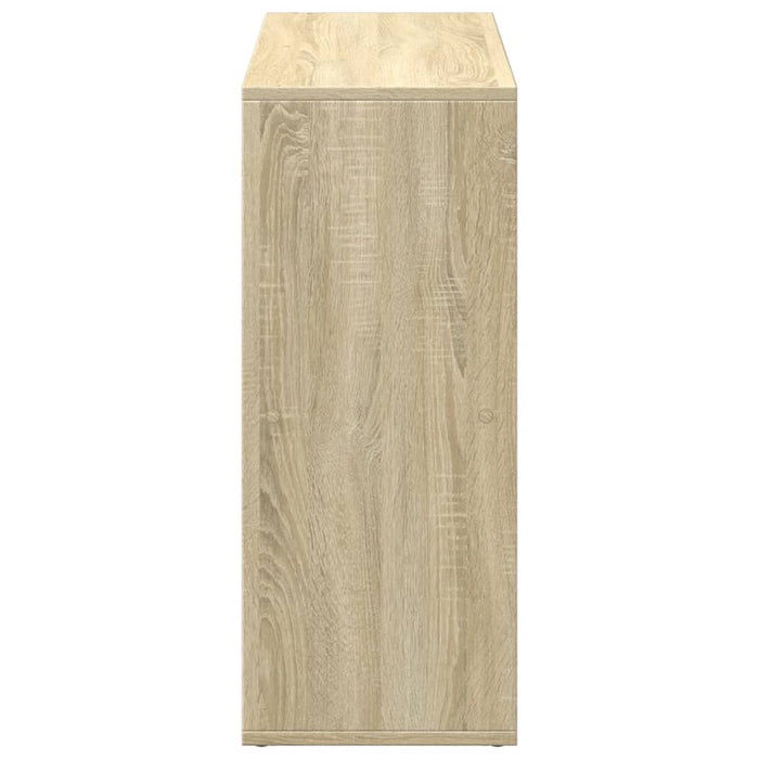 Bibliotecă/separator cameră stejar sonoma 69,5x29x69,5 cm lemn - WALTI WALTI