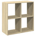 Bibliotecă/separator cameră stejar sonoma 69,5x29x69,5 cm lemn - WALTI WALTI