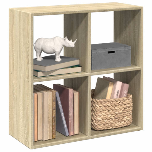 Bibliotecă/separator cameră stejar sonoma 69,5x29x69,5 cm lemn - WALTI WALTI