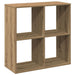 Bibliotecă/separator, stejar artizanal, 69,5x29x69,5 cm, lemn - WALTI WALTI