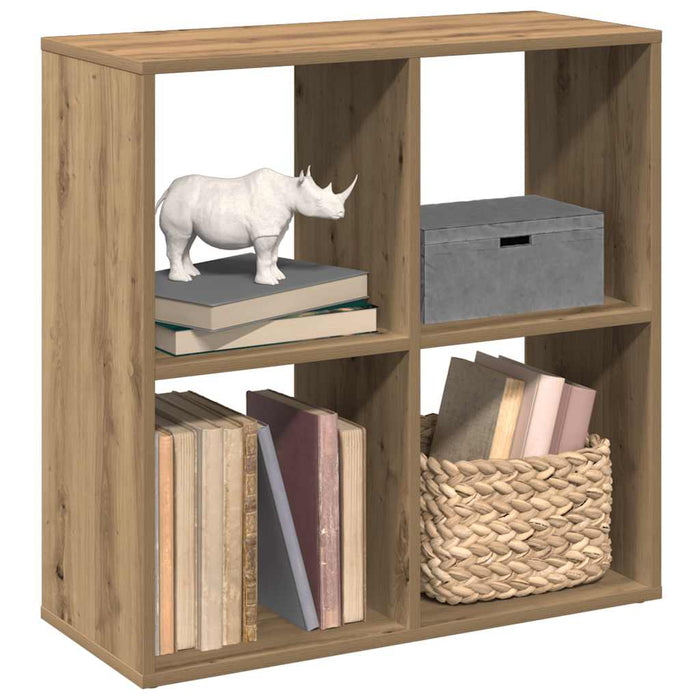 Bibliotecă/separator, stejar artizanal, 69,5x29x69,5 cm, lemn - WALTI WALTI