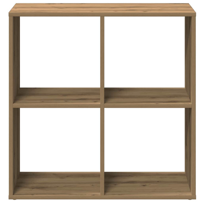 Bibliotecă/separator, stejar artizanal, 69,5x29x69,5 cm, lemn - WALTI WALTI