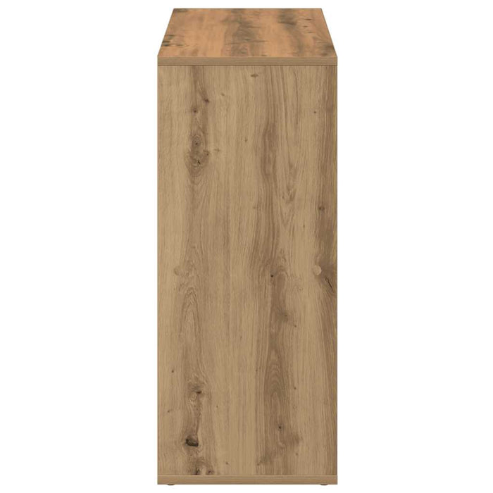 Bibliotecă/separator, stejar artizanal, 69,5x29x69,5 cm, lemn - WALTI WALTI