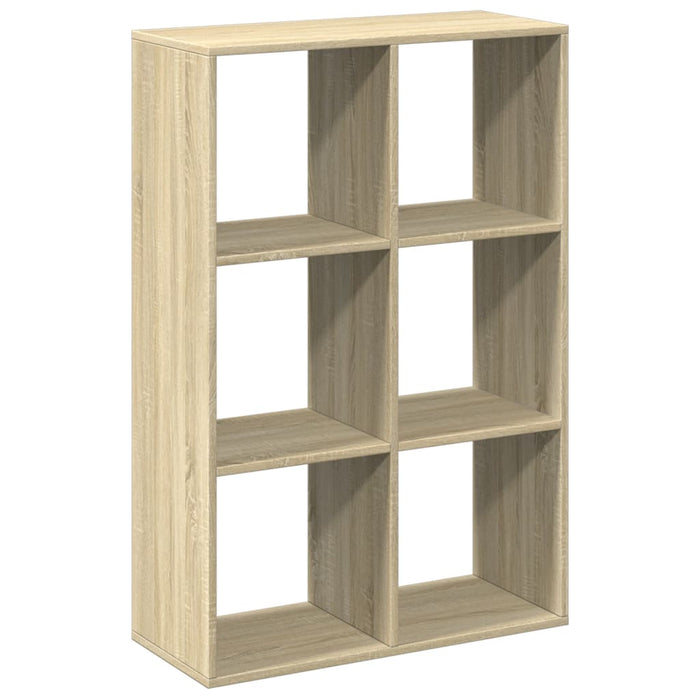 Bibliotecă/separator cameră stejar sonoma 69,5x29x103,5 cm lemn - WALTI WALTI