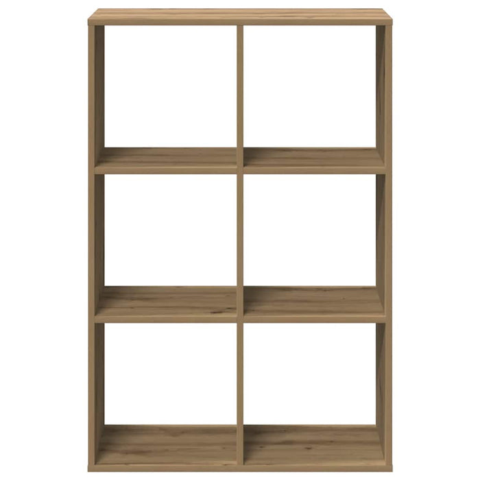 Bibliotecă/separator, stejar artizanal, 69,5x29x103,5 cm, lemn - WALTI WALTI