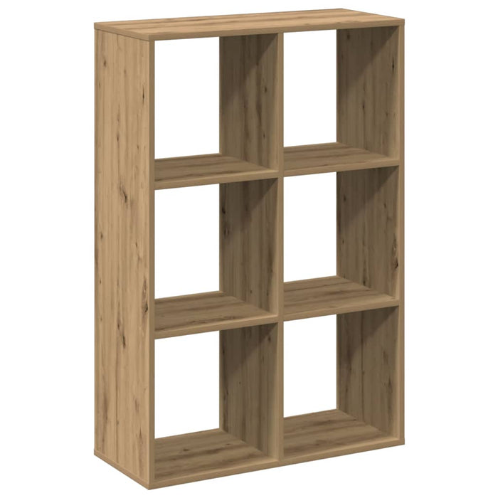 Bibliotecă/separator, stejar artizanal, 69,5x29x103,5 cm, lemn - WALTI WALTI