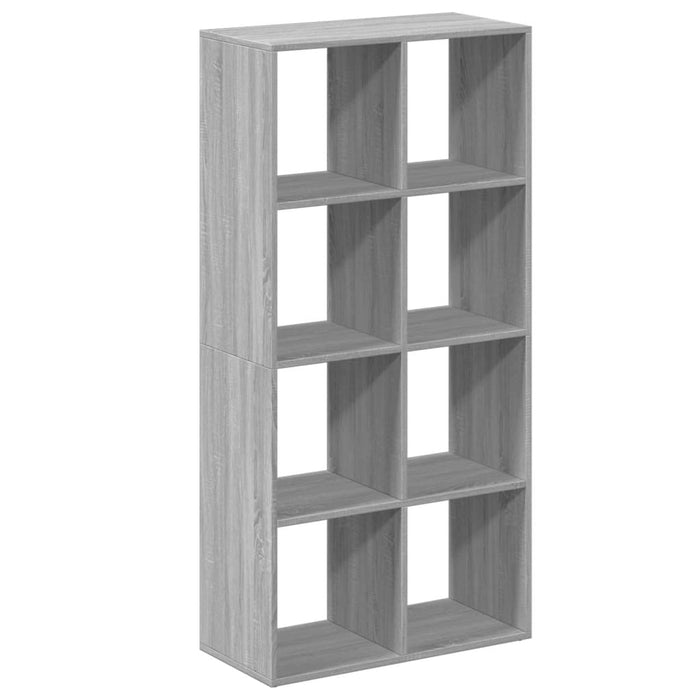 Bibliotecă/separator cameră gri sonoma 69,5x29x137,5 cm lemn - WALTI WALTI