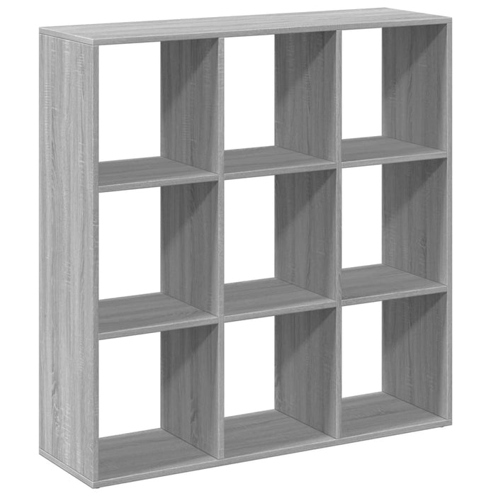 Bibliotecă/separator cameră gri sonoma 102x29x103,5 cm lemn - WALTI WALTI