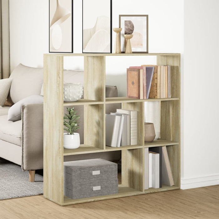 Bibliotecă/separator cameră stejar sonoma 102x29x103,5 cm lemn WALTI