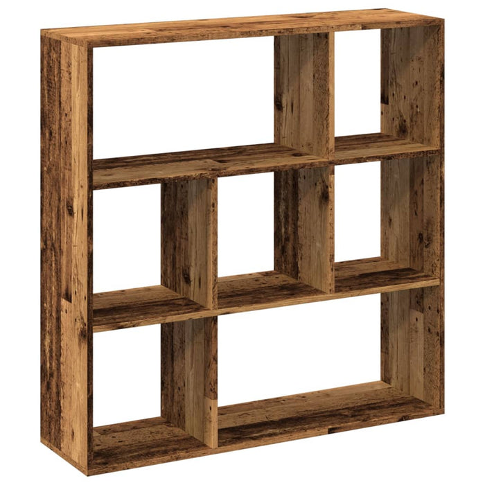 Bibliotecă/separator cameră lemn vechi 102x29x103,5 cm lemn WALTI