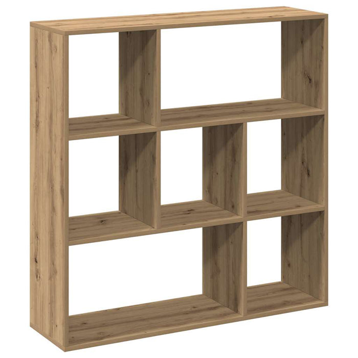 Bibliotecă/separator, stejar artizanal, 102x29x103,5 cm, lemn WALTI