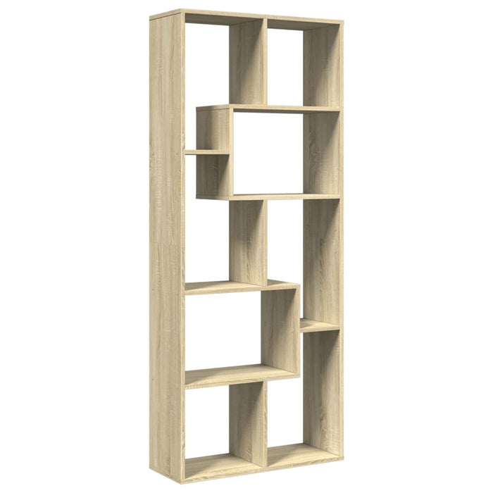 Bibliotecă/separator cameră stejar sonoma 67x25x161,5 cm lemn - WALTI WALTI