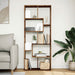 Bibliotecă/separator cameră lemn vechi 67x25x161,5 cm lemn - WALTI WALTI