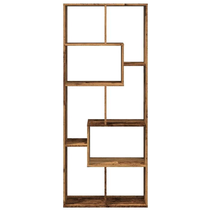 Bibliotecă/separator cameră lemn vechi 67x25x161,5 cm lemn - WALTI WALTI
