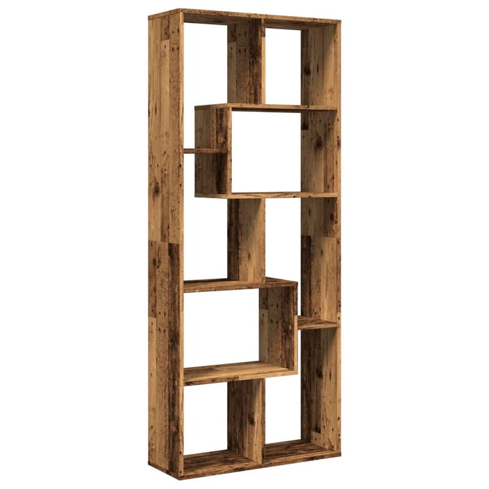 Bibliotecă/separator cameră lemn vechi 67x25x161,5 cm lemn - WALTI WALTI