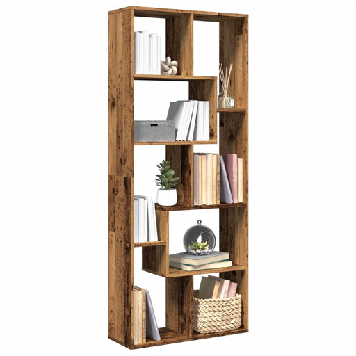 Bibliotecă/separator cameră lemn vechi 67x25x161,5 cm lemn - WALTI WALTI