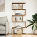 Bibliotecă/separator 5 nivel stejar artizanal 70x24x161 cm lemn - WALTI WALTI