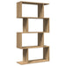 Bibliotecă/separator 4 nivel stejar artizanal 70x24x129 cm lemn - WALTI WALTI
