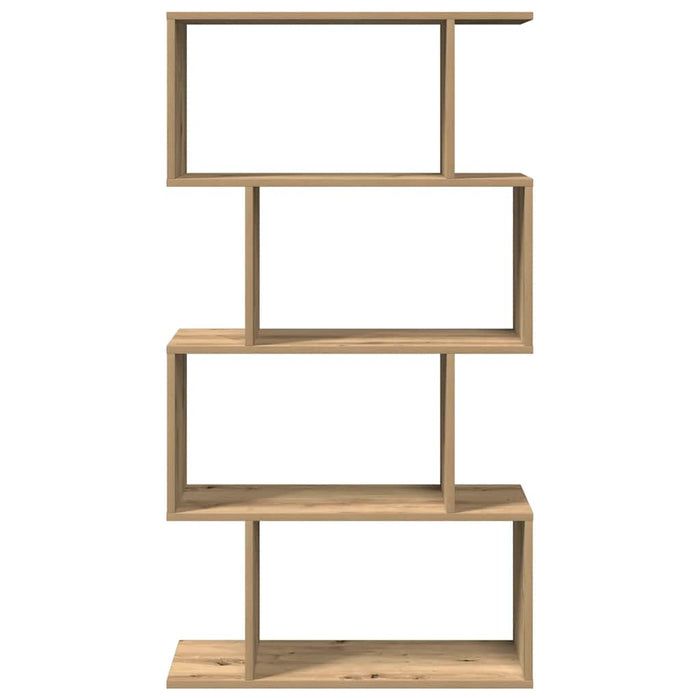 Bibliotecă/separator 4 nivel stejar artizanal 70x24x129 cm lemn - WALTI WALTI