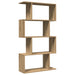 Bibliotecă/separator 4 nivel stejar artizanal 70x24x129 cm lemn - WALTI WALTI